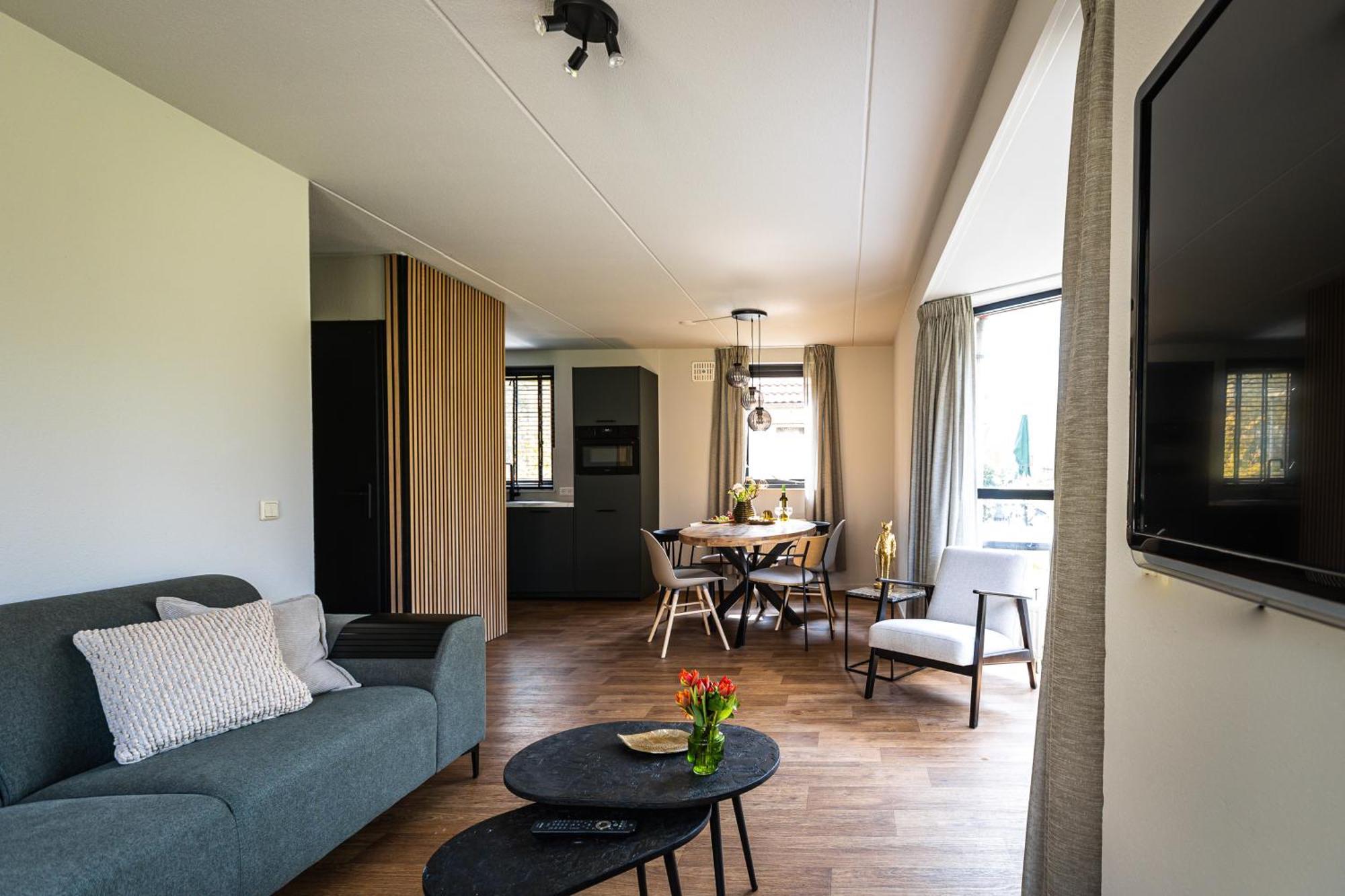 Luxe Vakantiehuisje - Sauna - Natuur - Strand Ewijk Exterior foto